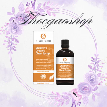 Siro ho đờm Kiwiherb Chest Syrup cho bé 100ml