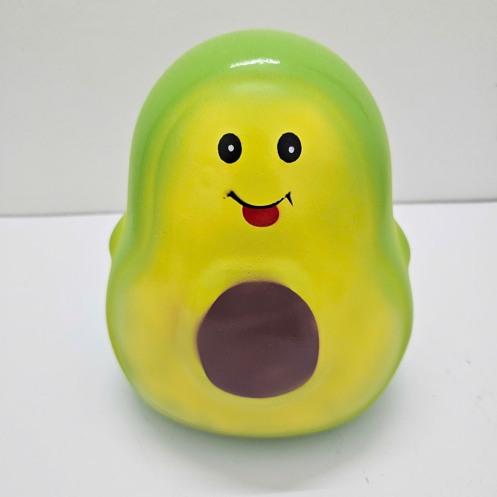 Heo Đất Lợn Đất Quả Bơ Cười Size To lỗ tròn đáng yêu cute Ống heo tiết kiệm tiền,trang trí,quà tặng