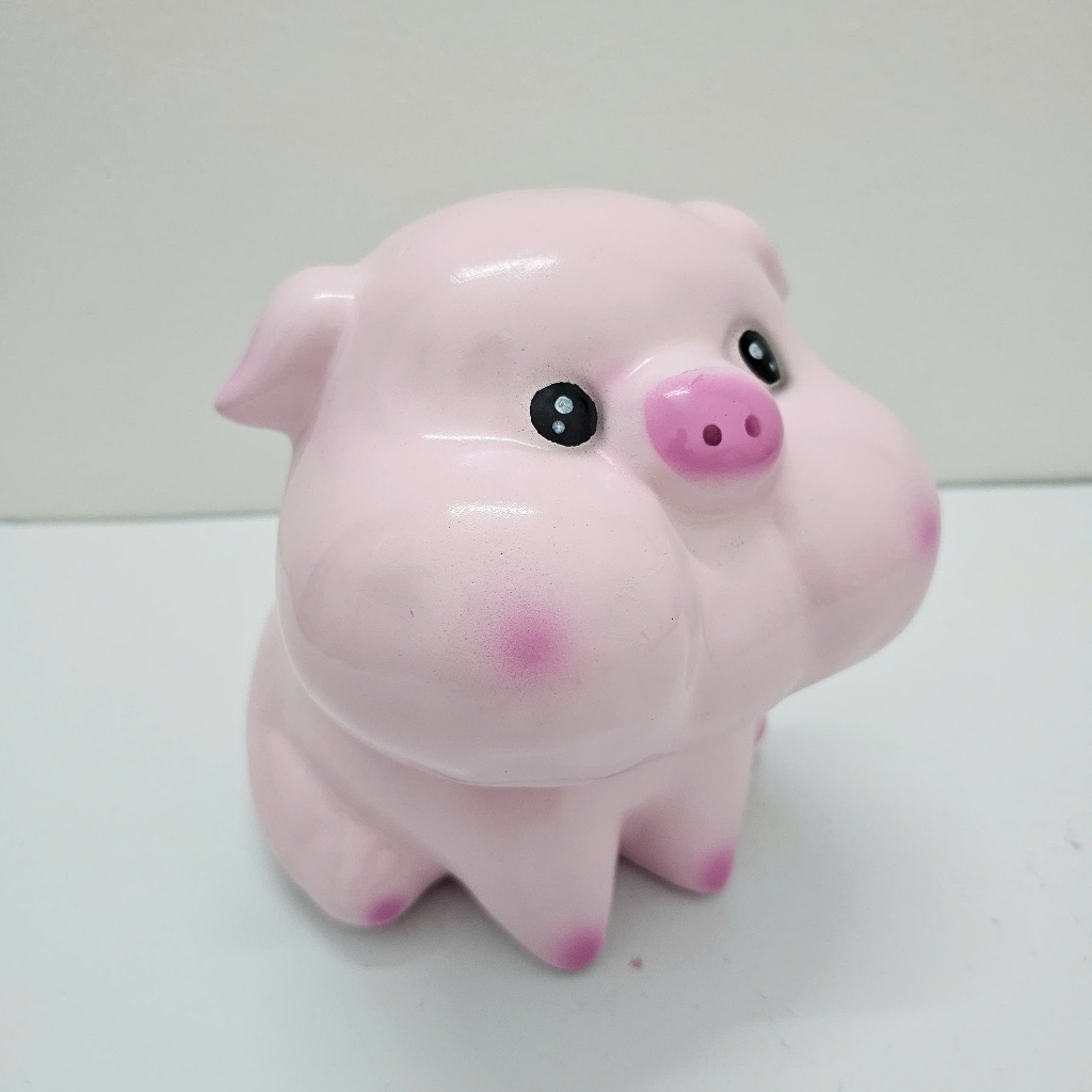 Heo Đất Lợn Đất Heo Má Phính lỗ tròn cute bánh bèo đáng yêu Ống heo tiết kiệm tiền,trang trí,quà tặng