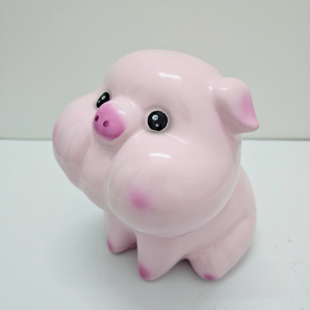 Heo Đất Lợn Đất Heo Má Phính lỗ tròn cute bánh bèo đáng yêu Ống heo tiết kiệm tiền,trang trí,quà tặng