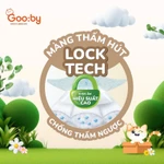 [Kèm quà] Combo 5 bịch Tã/bỉm dán (ngày và đêm) Gooby mềm mại, siêu thấm hút size NB/S/M cho bé từ 4kg - 14kg — ảnh 6