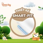 [Kèm quà] Combo 5 bịch Tã/bỉm dán (ngày và đêm) Gooby mềm mại, siêu thấm hút size NB/S/M cho bé từ 4kg - 14kg — ảnh 5