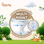 [Kèm quà] Combo 5 bịch Tã/bỉm dán (ngày và đêm) Gooby mềm mại, siêu thấm hút size NB/S/M cho bé từ 4kg - 14kg — ảnh 8