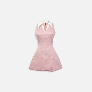 [Best Seller] Đầm Ngắn Nữ Modern Halter Mini,Chất Vải Bố Thoi Nhỏ Thoải Mái,WDN118 SOME HOW STORE