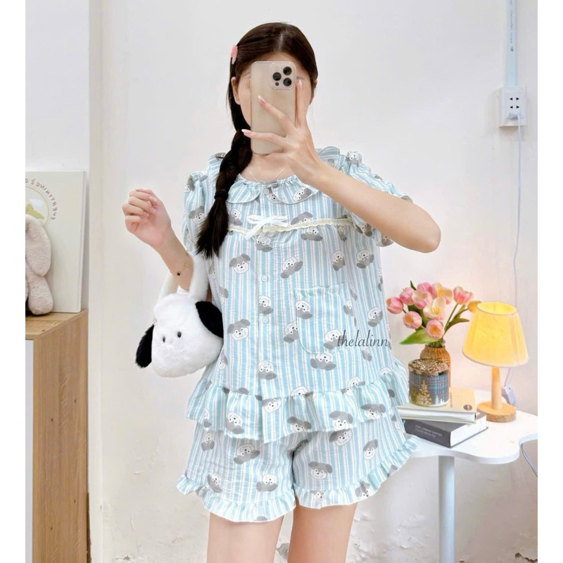 Bèo chó sọc xanh