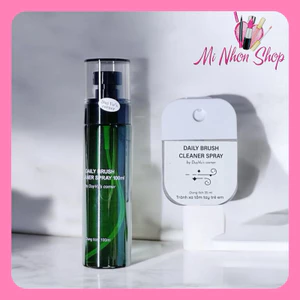 Xịt giặt cọ khô sạch thần tốc cho makeup chuyên nghiệp và cá nhân Daily brush cleaner spray by DuyVu’s corner