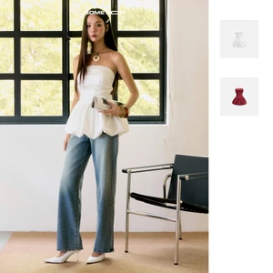 Áo Nữ Romantic Peplum Top, Chất Vải Poly Da Thoải Mái,WKI063 SOME HOW STORE