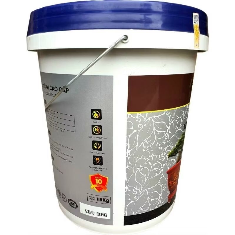 (Lon 4kg ) Sơn chậu cảnh SuPon (Sơn trực tiếp không cần lót) | Shopee ...