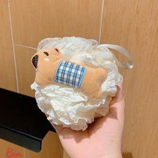 Bông tắm cún gặm xương siêu cute
