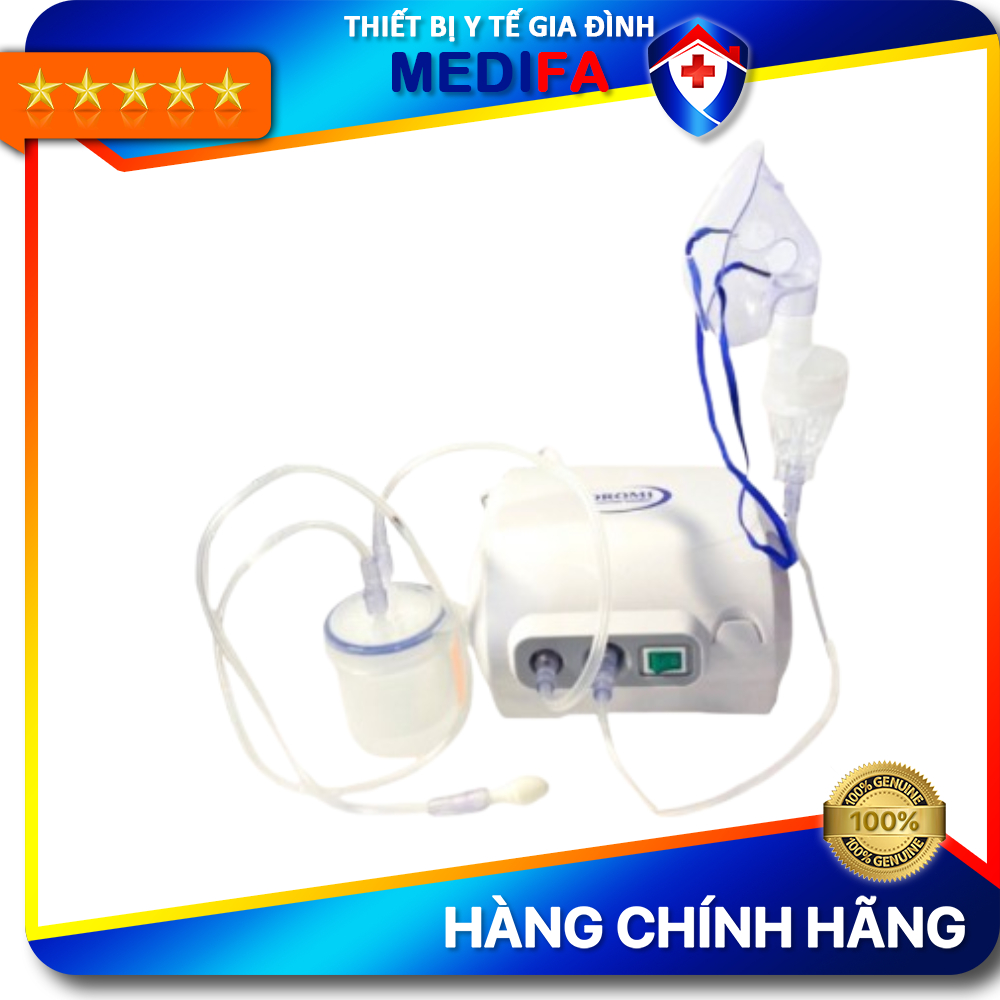 Máy Xông Hút Mũi Họng 2 Trong 1 Oromi C28M Công Suất Máy Lớn, Độ Bền Cao, Phù Hợp Dùng Cho Gia Đình