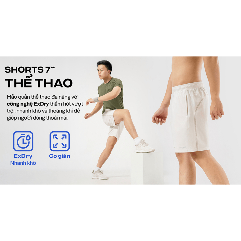 [TẶNG SRM OXY]Set thể thao Pickleball, Tennis Gym Áo Polo Promax và Quần 7inch đa năng thoáng khí Coolmate