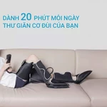 Máy Massage Chân – Bắp Chân – Đầu Gối HUMAM MTJ-4 | Công Nghệ Khí Nén Nhật Bản | 3 Mức Nhiệt Trị Liệu | Hỗ Trợ Suy Giãn — ảnh 2
