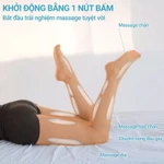 Máy Massage Chân – Bắp Chân – Đầu Gối HUMAM MTJ-4 | Công Nghệ Khí Nén Nhật Bản | 3 Mức Nhiệt Trị Liệu | Hỗ Trợ Suy Giãn — ảnh 4