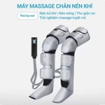 Máy Massage Chân – Bắp Chân – Đầu Gối HUMAM MTJ-4 | Công Nghệ Khí Nén Nhật Bản | 3 Mức Nhiệt Trị Liệu | Hỗ Trợ Suy Giãn — ảnh 5