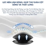 Máy Massage Thắt Lưng Cột Sống Thế Hệ Mới HUMAM HM-L27| Túi Khí Kéo Giãn, Nhiệt Hồng Ngoại 3 Mức, Rung Trị Liệu Giảm Đau — ảnh 3