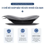 Máy Massage Thắt Lưng Cột Sống Thế Hệ Mới HUMAM HM-L27| Túi Khí Kéo Giãn, Nhiệt Hồng Ngoại 3 Mức, Rung Trị Liệu Giảm Đau — ảnh 5