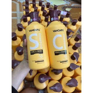 (Hàng Chuẩn)Cặp dầu gội xả VANOAPU 800ml (PUVANOA TÊN CŨ) Phục Hồi Ngăn Tóc Gãy Rụng