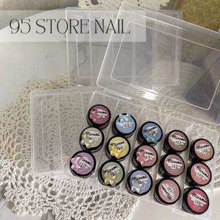 Hộp nhựa 5 ngăn đựng hũ gel