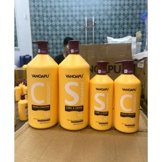 (Hàng Chuẩn)Cặp dầu gội xả VANOAPU 800ml (PUVANOA TÊN CŨ) Phục Hồi Ngăn Tóc Gãy Rụng