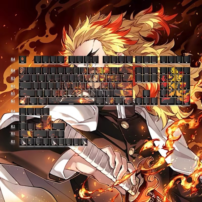 Tổng Hợp Keycap Dyesub ONE PIECE,WUKONG,NARAKA Keycap Side Print ...