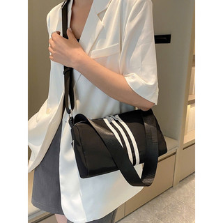 Túi Đeo Vai🍀Túi Đeo Chéo Tote Cho Nữ Thời Trang Pha Sọc Nhiều Ngăn. Hạo Khoa shop
