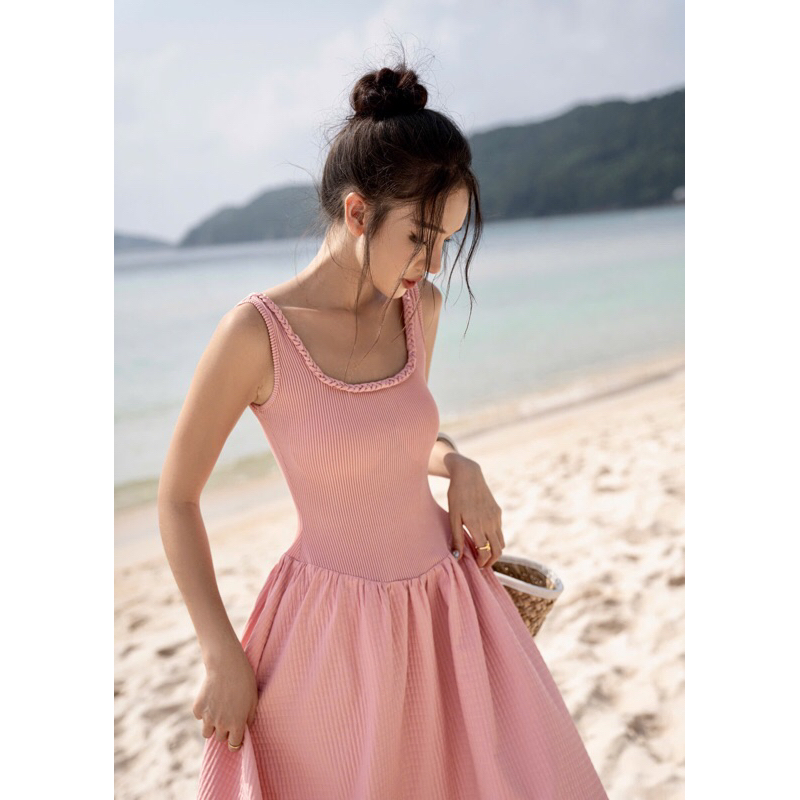 [2Debonair] Đầm không tay dáng xoè tôn eo Bella dress