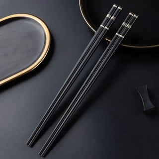 VỈ ĐŨA NHỰA CHỐNG NẤM MỐC CHỊU NHIỆT TỐT - Đũa Nhựa Kháng Khuẩn 3 Sọc Không Mùi,Set 10 Đũa Nhựa Chất Liệu An Toàn