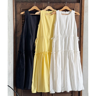 Jully dress - đầm thô cộc tay thiết kế Ma Vie