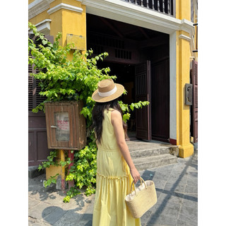 Jully dress - đầm thô cộc tay thiết kế Ma Vie