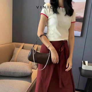 Túi xách nữ đeo chéo, đeo vai VINICHY size 20cm HA648 BAG
