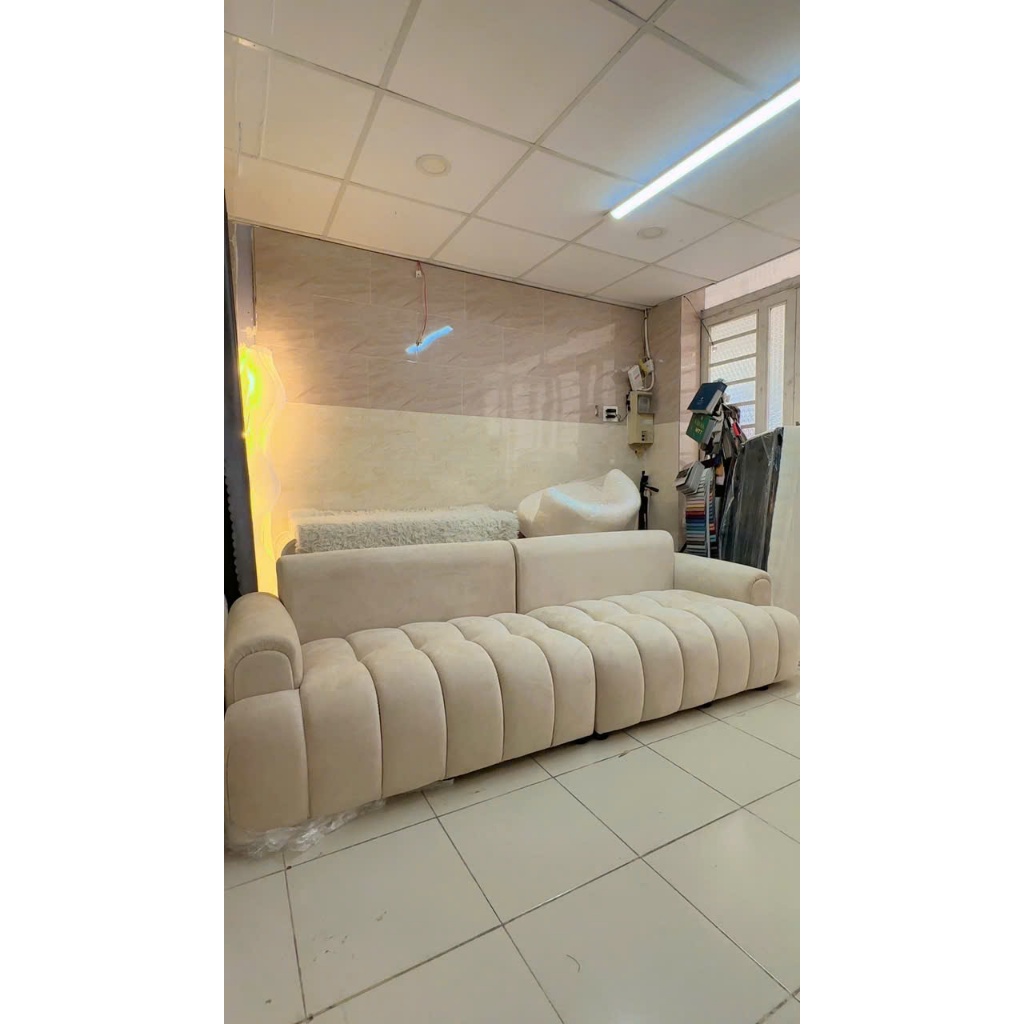sofa Bắc Âu NHU Y DECOR tặng kèm 4 gối, đa dạng chất liệu và kích thước giao nhanh HCM