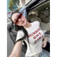 Áo Thun Nữ Ôm Body In Chữ NUMBER ONE GIRL Cổ Tròn Babytee Tay Ngắn, Áo Trơn Ôm Baby Basic Đơn Giản
