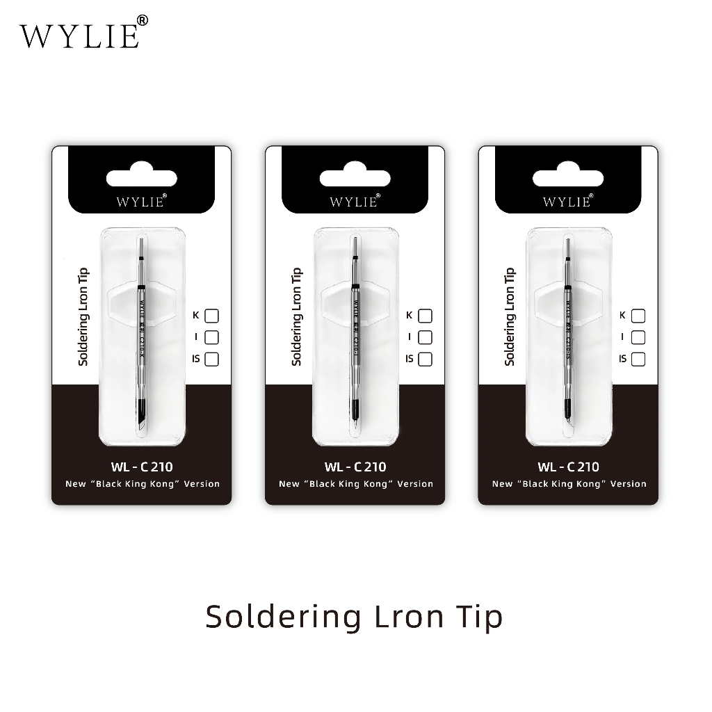Mũi hàn WYLIE WL-C210 Black King Kong C210