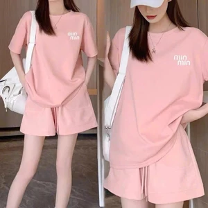 SET Bộ Quần Áo Nữ MINMIN NAD Unisex - Đồ Bộ Thể Thao Nữ Chất Cotton tổ ong Mặc Đi Chơi Du Lịch Ullzang
