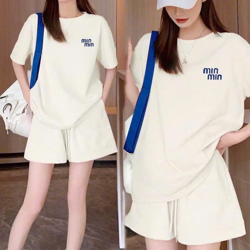 Ảnh SET Bộ Quần Áo Nữ MINMIN NAD Unisex - Đồ Bộ Thể Thao Nữ Chất Cotton Mặc Đi Chơi Du Lịch Ullzang 2