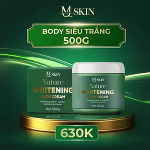 KEM BODY DƯỠNG TRẮNG 500G - HỖ TRỢ NÂNG TÔNG - TRẮNG DA - DƯỠNG DA BODY