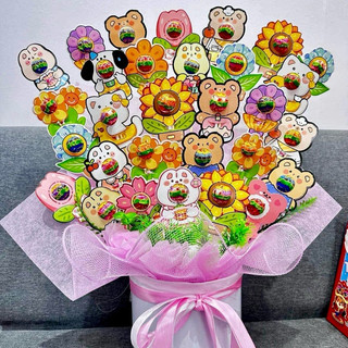 Thẻ Cài Kẹo Mút Trang Trí Túi Quà Bánh Kẹo, Tháp Bánh Sinh Nhật - Tag Gắn Kẹo Mút Handmade DIY Nhiều Mẫu