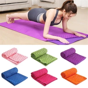 Khăn trải thảm tập yoga khăn bọc thảm tập yoga chuyên dụng kích thước 183cm x 68cm; Chất liệu 80% polyester co giãn.