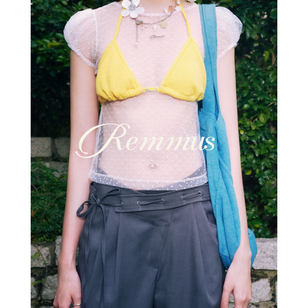 Riri Bra (tặng kèm mút ngực) - Remmus | Áo bikini kiểu 2 mảnh, phong cách mùa hè cho nữ