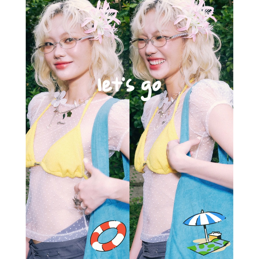 Riri Bra (tặng kèm mút ngực) - Remmus | Áo bikini kiểu 2 mảnh, phong cách mùa hè cho nữ
