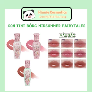 (Date 2027) Son Tint Bóng Flower Knows Midsummer Fairytales Lip Gloss 5ml
