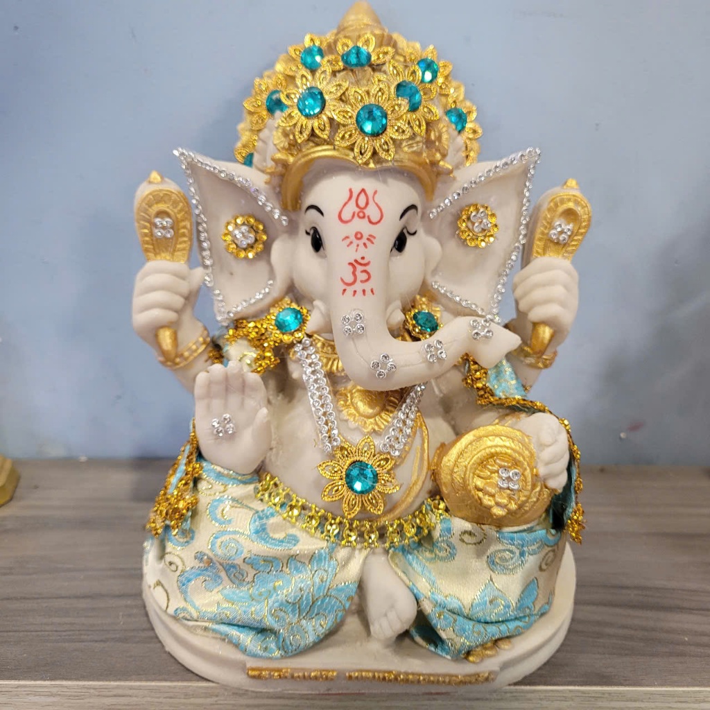 Tượng Decor Voi Ganesha 22cm – Điểm Nhấn Sang Trọng Cho Mọi Không Gian