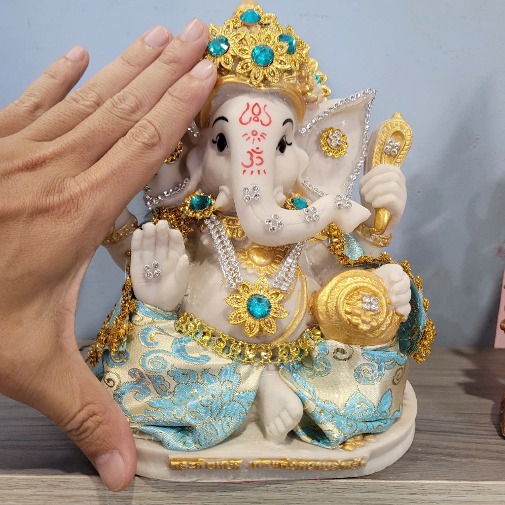 Tượng Decor Voi Ganesha 22cm – Điểm Nhấn Sang Trọng Cho Mọi Không Gian