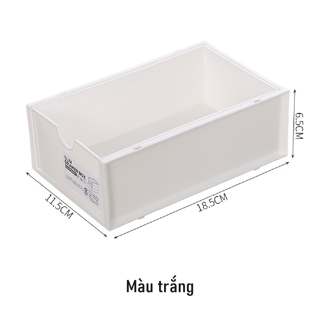 [Giá Rẻ] Hộp nhựa để bàn có ngăn kéo xếp chồng đa năng NTP decor dùng với kệ decor | BigBuy360 - bigbuy360.vn