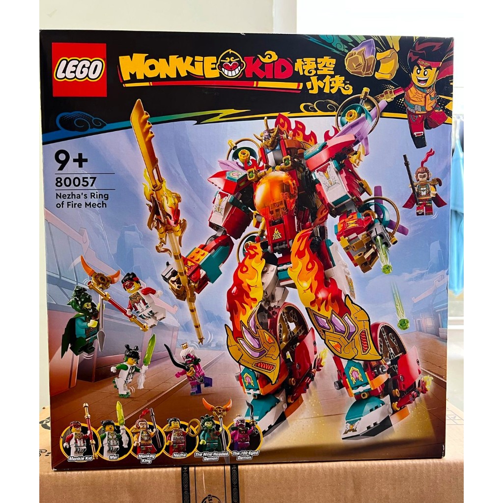 [CÓ SẴN] - LEGO 80057 - Monkie Kid - Nezha's Ring of Fire Mech [CHÍNH ...