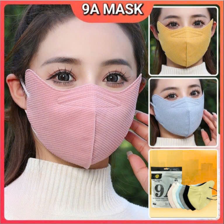 Set 50 cái khẩu trang 9A Kenko Mask 5 lớp kháng khuẩn bảo vệ mặt khỏi tia UV form 45-90kg