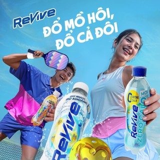 Thùng 24 Chai Nước Điện Giải Revive (500ml/chai)