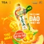 Thùng 12 Chai Trà Ô Long Tea+ Đào Trái Cây Nhiệt Đới (1L/chai)