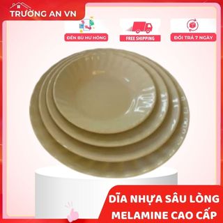 Đĩa nhựa sâu lòng nhiều màu - đĩa nhựa quán nhậu - đĩa nhựa có đủ size - Trường An VN