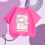 Áo thun cộc tay chất vải thun cotton thoáng mát cho bé mặc đi chơi, Hình 2 Bé Thỏ Nonomochi (M 85)